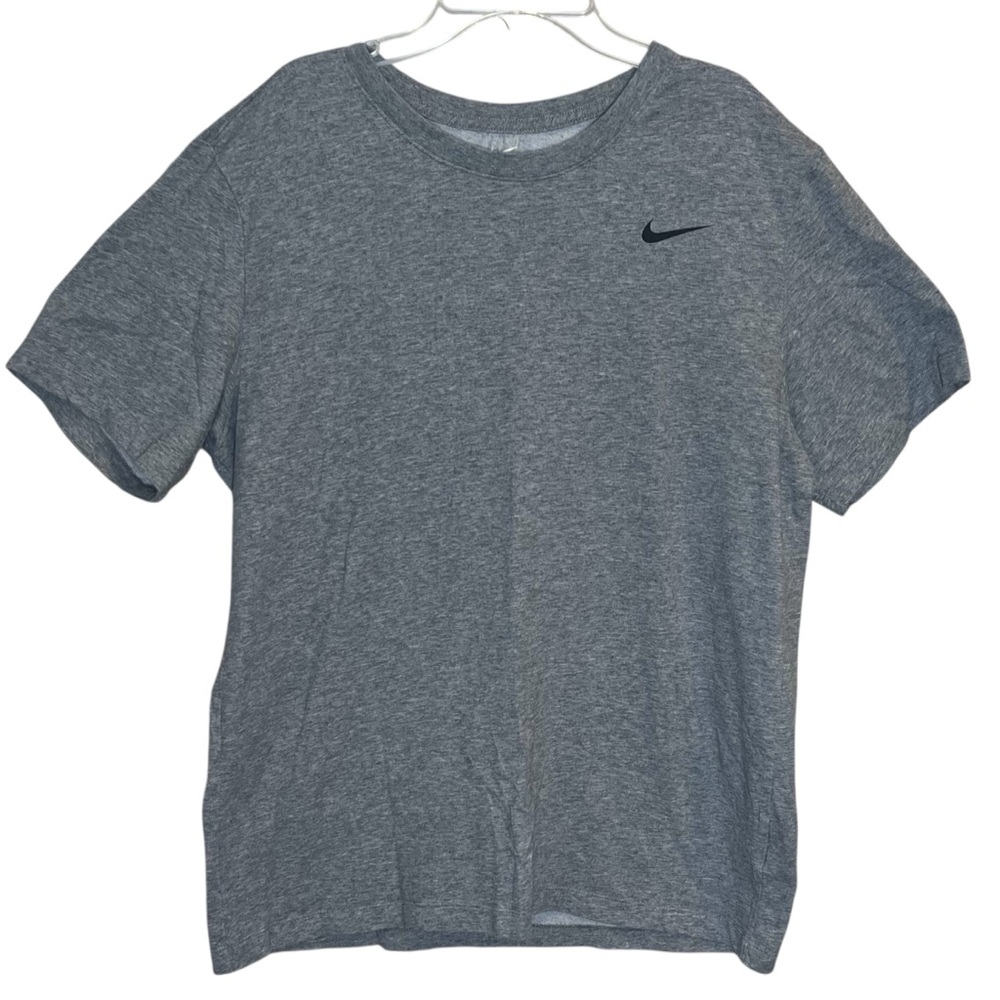 Nike Men's Gray Short Sleeve Tee Sz L